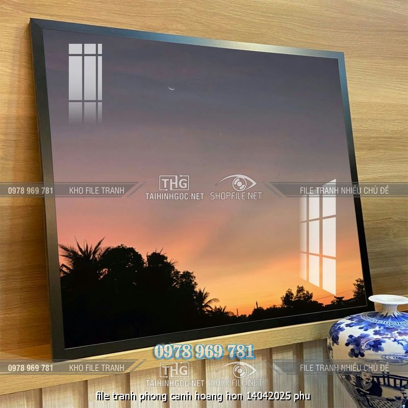 file tranh phong canh hoang hon 14042025 phu