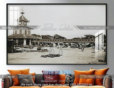 file tranh phong canh hue nhung nam 1920 2272025 ho