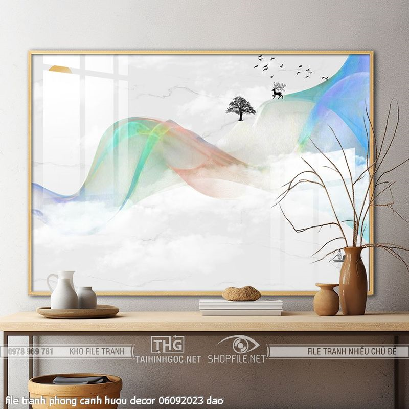 file tranh phong canh huou decor 06092023 dao