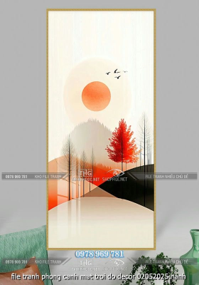 file tranh phong canh mat troi do decor 02052025 hanh