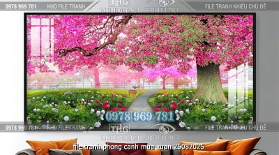 file tranh phong canh mua xuan 25082025