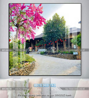 file tranh phong canh nha va hoa 10062025 hanh