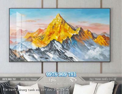 file tranh phong canh nui son dau 392024 ho
