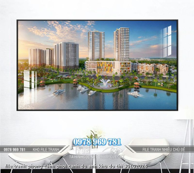 file tranh phong canh phoi canh du anh khu do thi 30102024