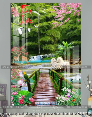 file tranh phong canh phong thuy thac nuoc thien nhien tai loc 07022025 vy
