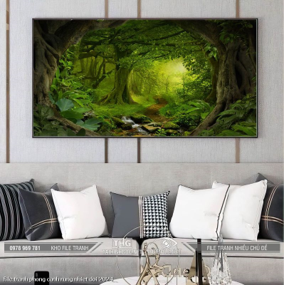file tranh phong canh rung nhiet doi 2024
