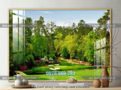 file tranh phong canh rung xanh 23062025
