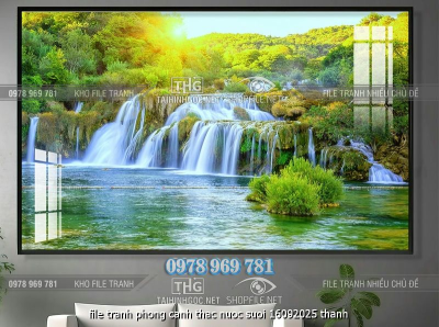 file tranh phong canh thac nuoc suoi 16092025 thanh