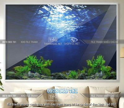 file tranh phong canh thuy sinh day bien trang tri be ca decal dan kinh 15d 007