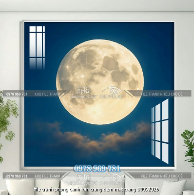 file tranh phong canh van trang dem mat trang 30092025