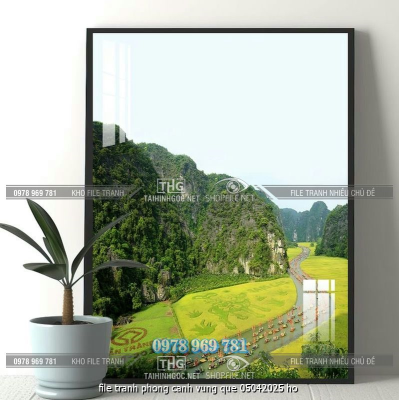 file tranh phong canh vung que 05042025 ho