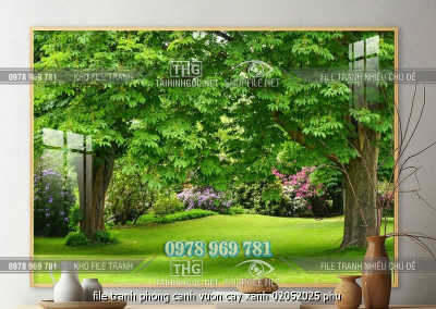 file tranh phong canh vuon cay xanh 02052025 phu