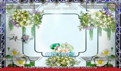 file tranh phong nen background dam cuoi 1232025 ho