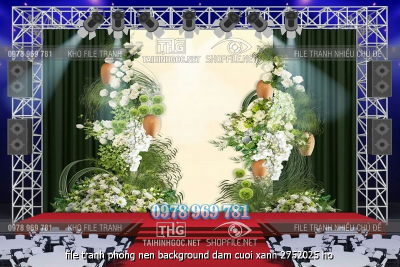 file tranh phong nen background dam cuoi xanh 2752025 ho