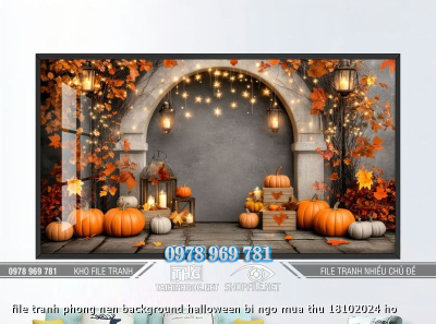 file tranh phong nen background halloween bi ngo mua thu 18102024 ho