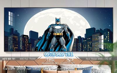 file tranh phong nen background hoat hinh batman 13012025 nga