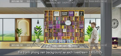 file tranh phong nen background ke sach livestream 13052025