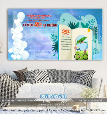 file tranh phong nen background ky niem ky yeu truong hoc 09072024 hanh