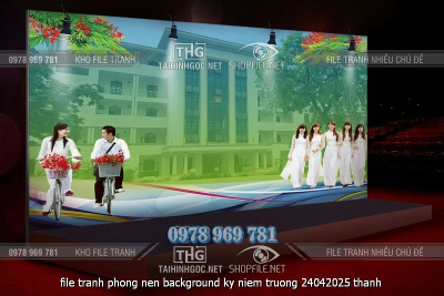 file tranh phong nen background ky niem truong 24042025 thanh