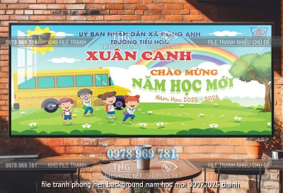 file tranh phong nen background nam hoc moi 30072025 thanh