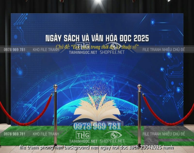 file tranh phong nen background nen ngay hoi doc sach 23042025 hanh