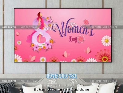 file tranh phong nen background phu nu
