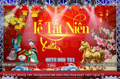 file tranh phong nen background tet nam moi mua xuan nam ngua 35