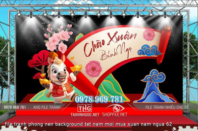 file tranh phong nen background tet nam moi mua xuan nam ngua 62