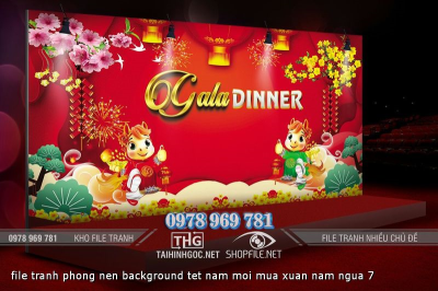 file tranh phong nen background tet nam moi mua xuan nam ngua 7