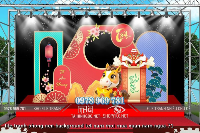 file tranh phong nen background tet nam moi mua xuan nam ngua 71