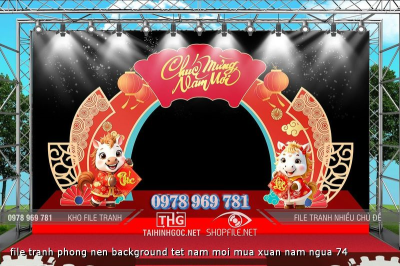 file tranh phong nen background tet nam moi mua xuan nam ngua 74