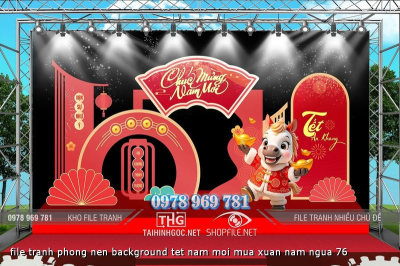 file tranh phong nen background tet nam moi mua xuan nam ngua 76