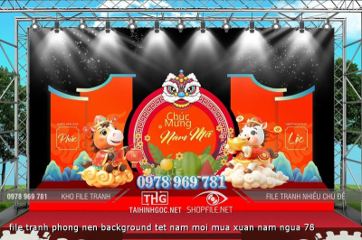 file tranh phong nen background tet nam moi mua xuan nam ngua 78