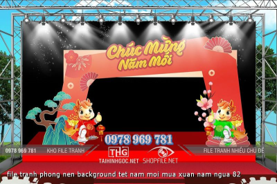 file tranh phong nen background tet nam moi mua xuan nam ngua 82