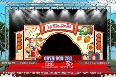 file tranh phong nen background tet nam moi mua xuan nam ngua 83