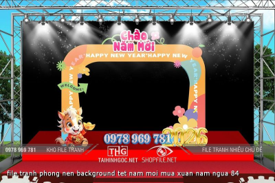 file tranh phong nen background tet nam moi mua xuan nam ngua 84