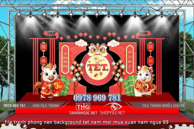 file tranh phong nen background tet nam moi mua xuan nam ngua 89