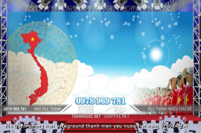 file tranh phong nen background thanh nien yeu nuoc viet nam 572024 dat