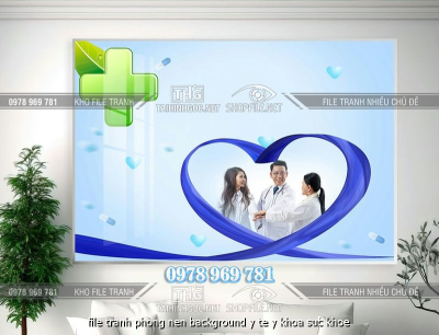 file tranh phong nen background y te y khoa suc khoe