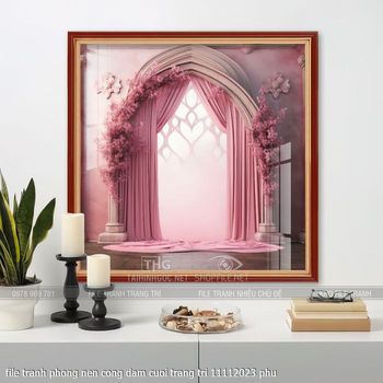 file tranh phong nen cong dam cuoi trang tri 11112023 phu