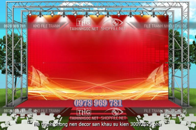 file tranh phong nen decor san khau su kien 30072025 phu