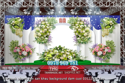 file tranh phong nen san khau background dam cuoi 03122024 dao