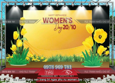 file tranh phong nen trang tri ngay phu nu women day 10102025 phu