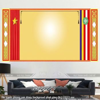 file tranh phong san khau backgroud phat giao 06112023 vvv