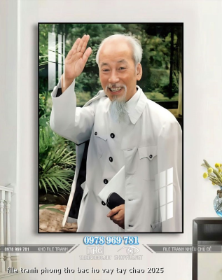 file tranh phong tho bac ho vay tay chao 2025