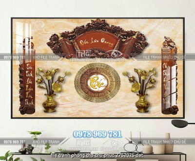 file tranh phong tho chu phuc 2752025 dat