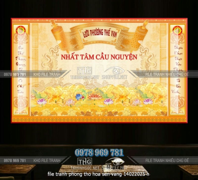 file tranh phong tho hoa sen vang 14022025 h