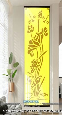 file tranh phong tho hoa tiet hoa sen 28112024 ho