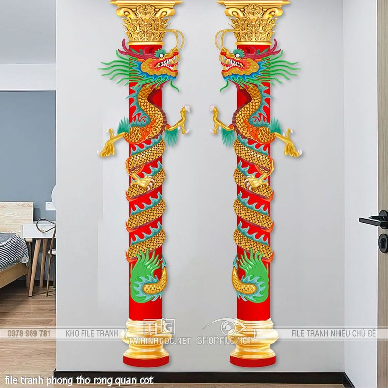 file tranh phong tho rong quan cot