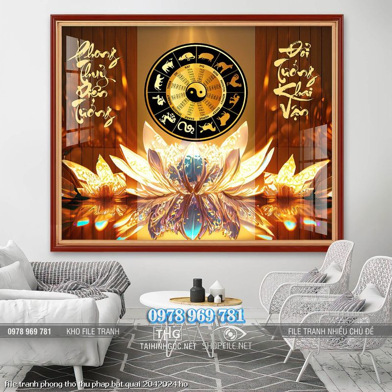 file tranh phong tho thu phap bat quai 2042024 ho